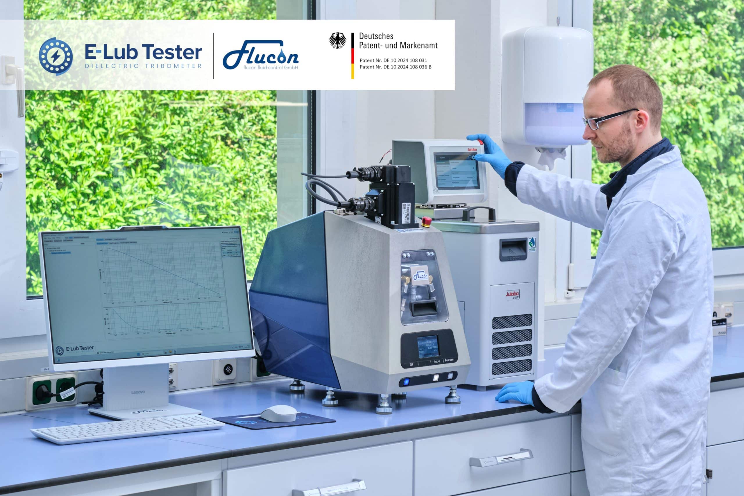 Lagerimpedanz-Messung am VKA mit dem flucon E-Lub Tester