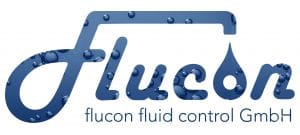 flucon GmbH - Logo with aeration gas bubbles
